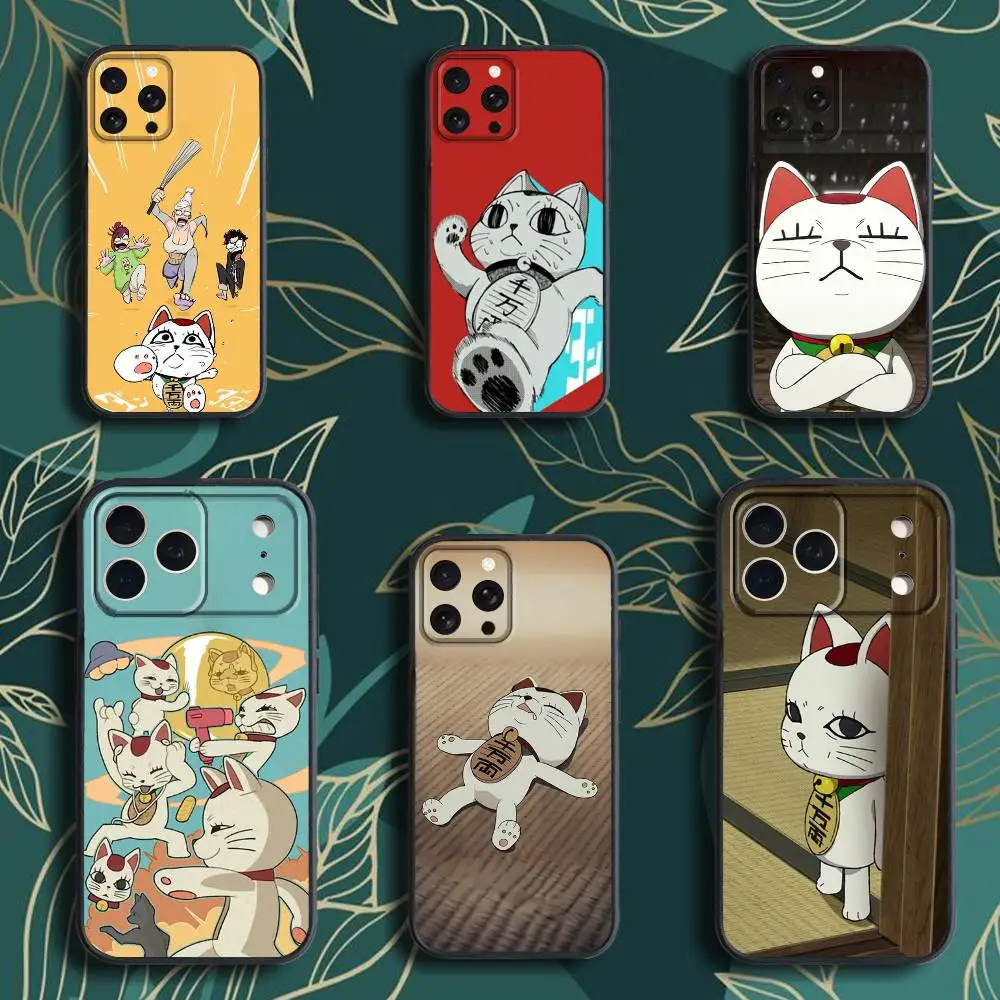 

D-Dandadan-ES M-Momo Phone Case For iPhone 17,16,15,14,13,12,Pro,Max,Plus,E,SE4,Air,Mini Black Soft Box