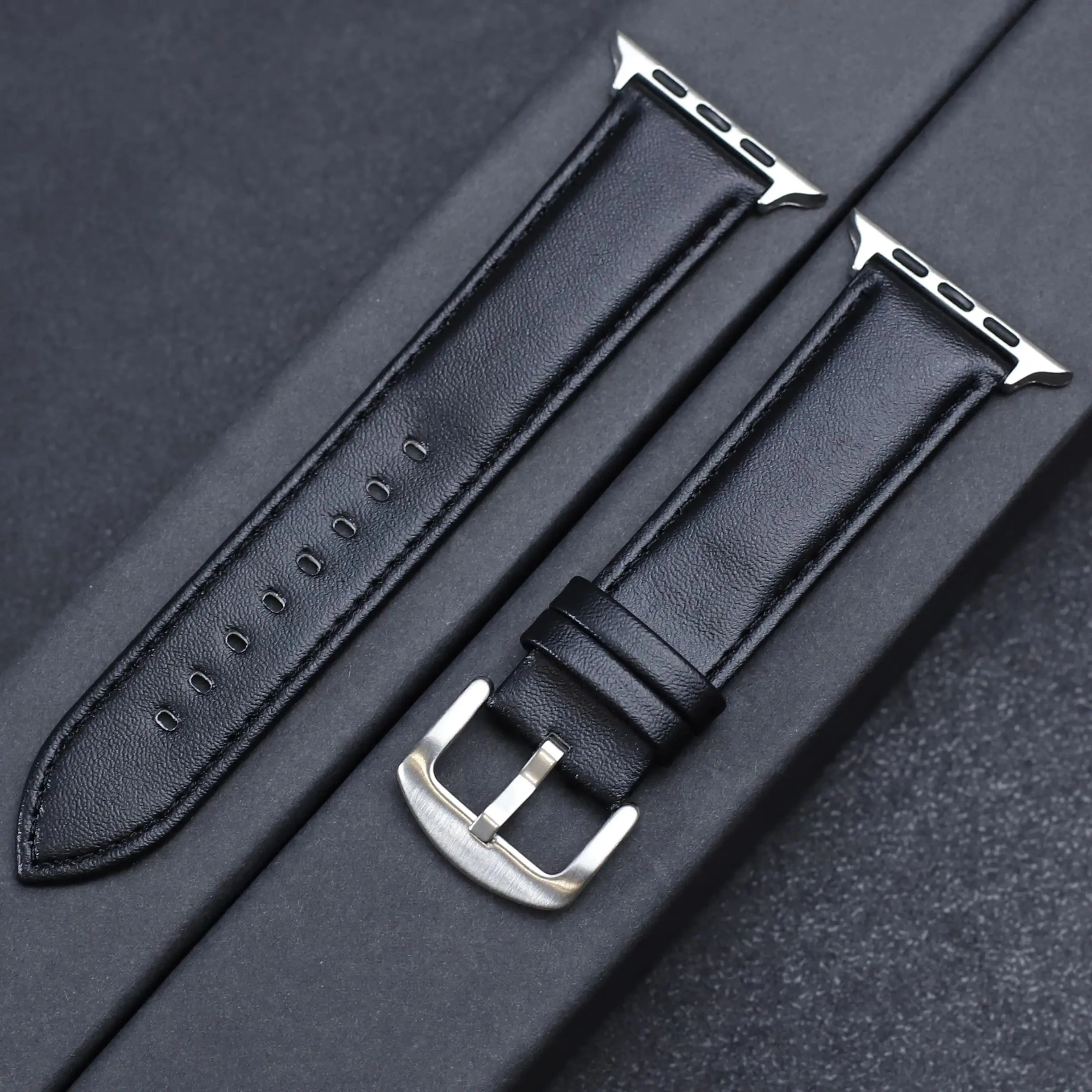 سوار ساعة من الجلد الناعم للرجل والمرأة ، سوار ساعة أبل ، سوار الترا لساعة اي واتش ، 9 ، 8 ، 7 ، 6 ، 5 ، 4 ، سي ، 49 ، 44 ، ‏ 45 ، ‏ 40 ، ‏ 41 ، ‏ 38