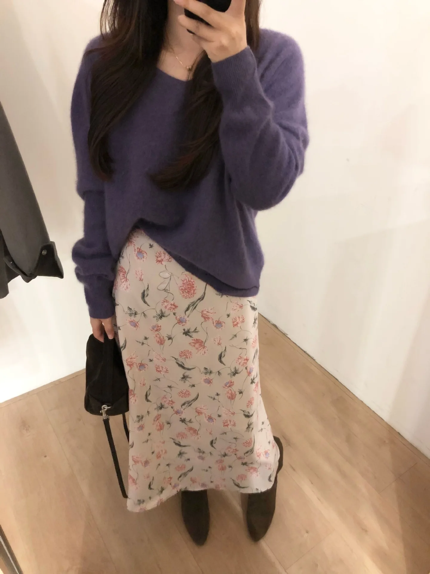 Suéter feminino de malha de lã macia V-Ne, suéter pesado de luxo Fce V-Ne Camere outono inverno roupa confortável