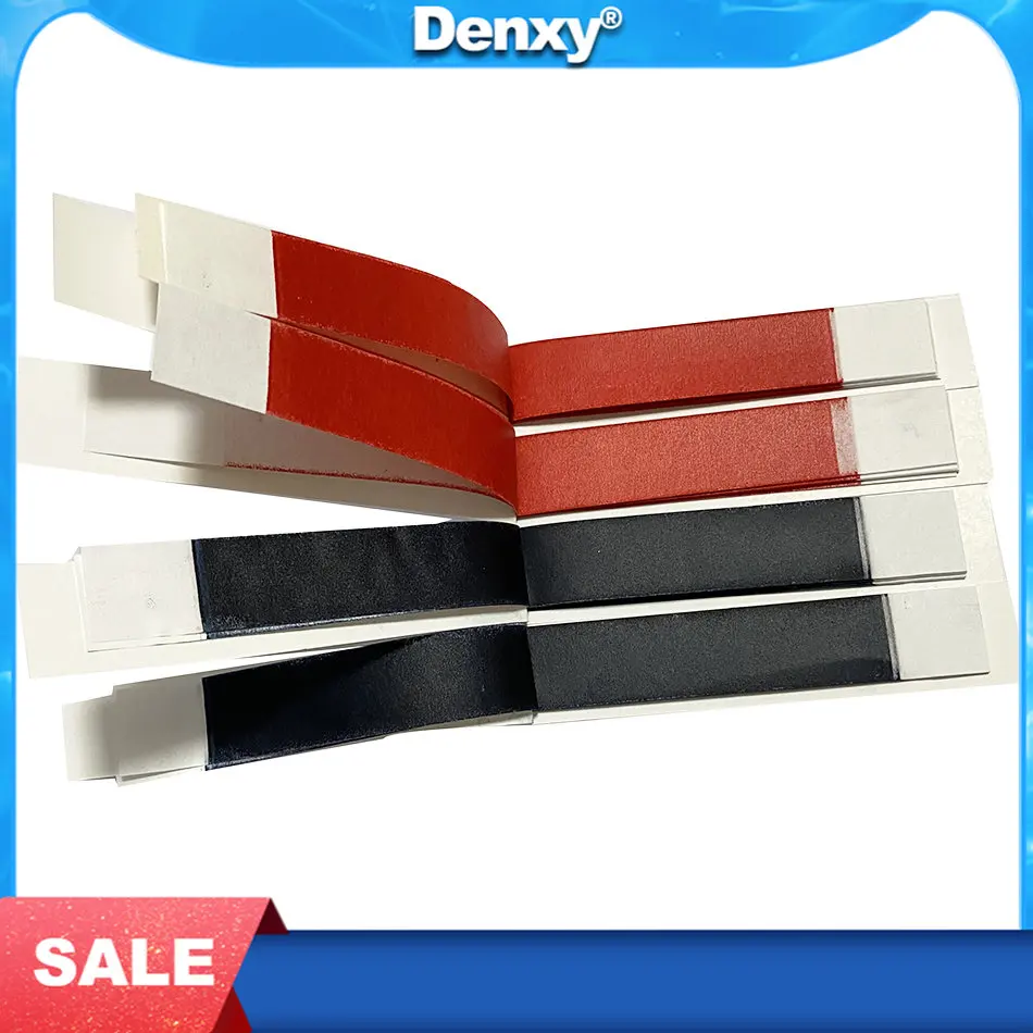 

Denxy 3box Dental Articulating Paper Red Blue Strips 12Books/Box Dentist Tool Oral Teeth Care Tooth Bite