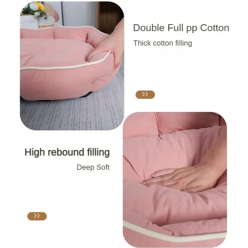 Dog Sofa Big Bed Pets Dogs Accessories Small Breeds Accessory Bedding Pet Supplies Cushions Mat Bad Blanket Cushion Fluffy Puppy