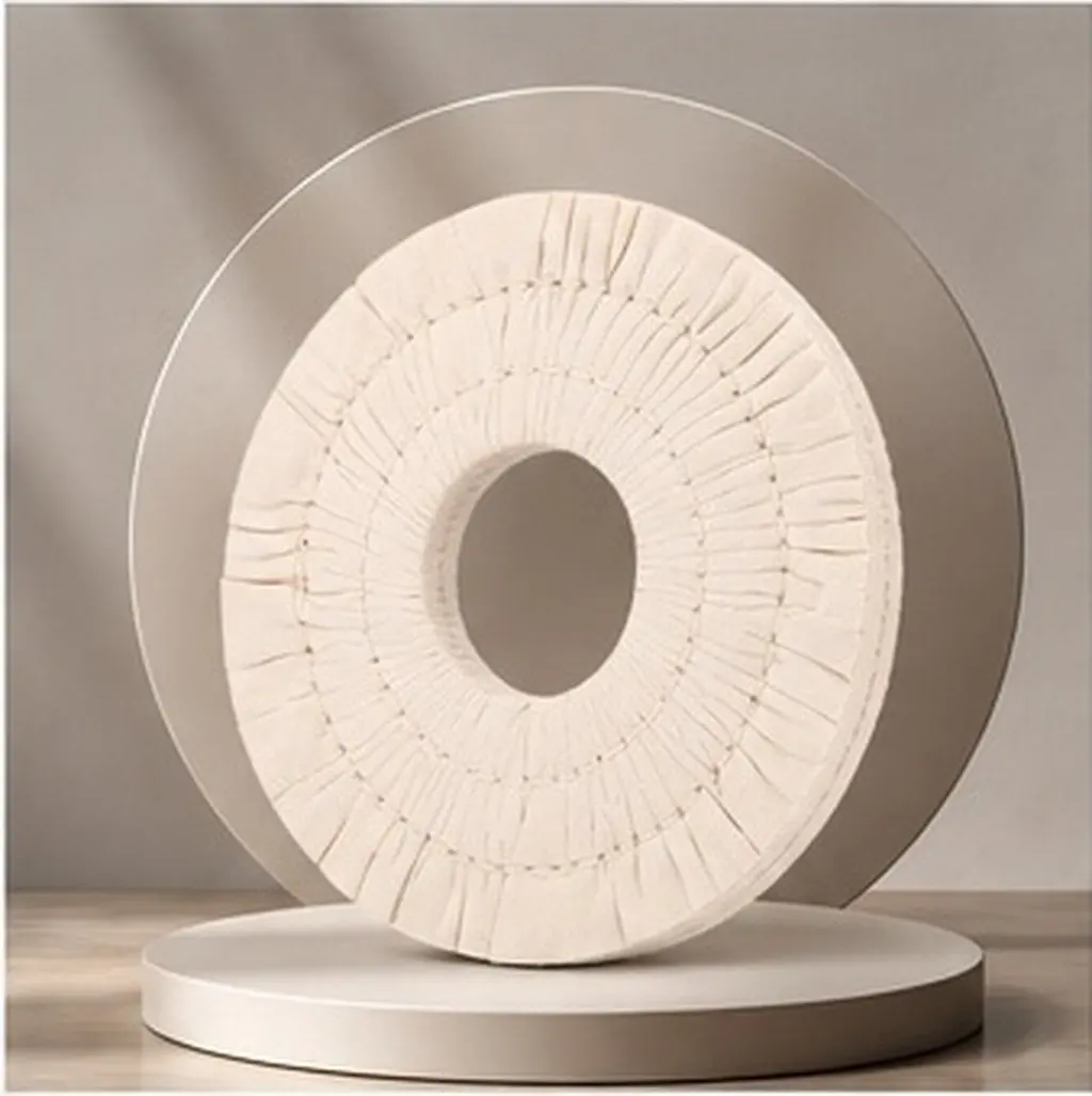 Automatic Edge Banding Machine Accessory Buffing Wheel Cloth Wear Resistant Polishing Wheel Cloth Replacement for Edge Bander