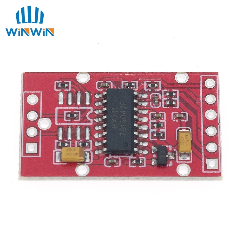 HX711 Dual-channel 24-bit A/D Conversion Weighing Sensor Module with Metal Shied