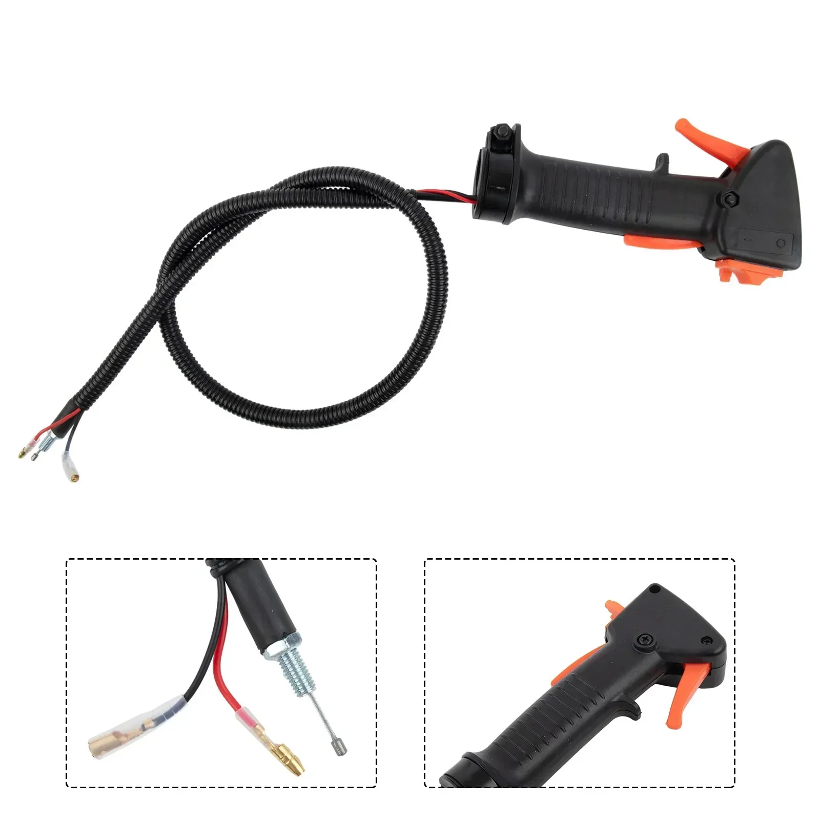 1pcs Throttle Grip Suitable For MS-2TL-52 Brushcutter Trimmer Throttle Handle  Garden String Trimmer Accessories