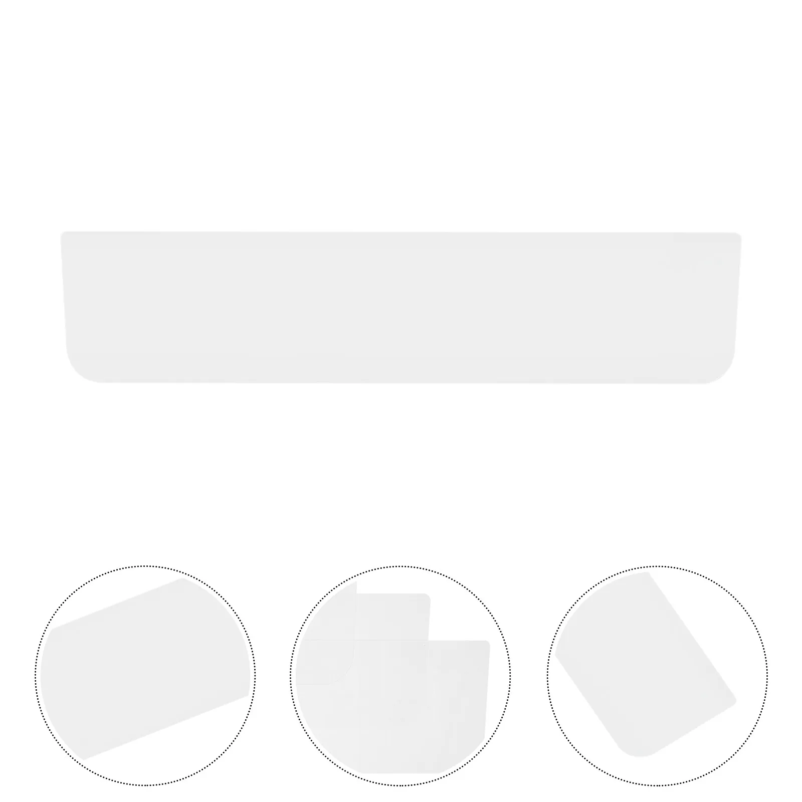 Acrylic tiramisu tray divider for bakery owners to organize baking process 4 pcs transparent mold insert