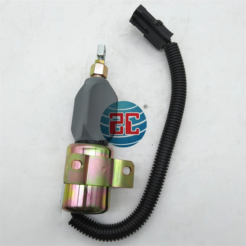 

12V 1752ES-12E7UC3B1S7 Fuel Stop Solenoid Valve For Weichai Steyr Deutz
