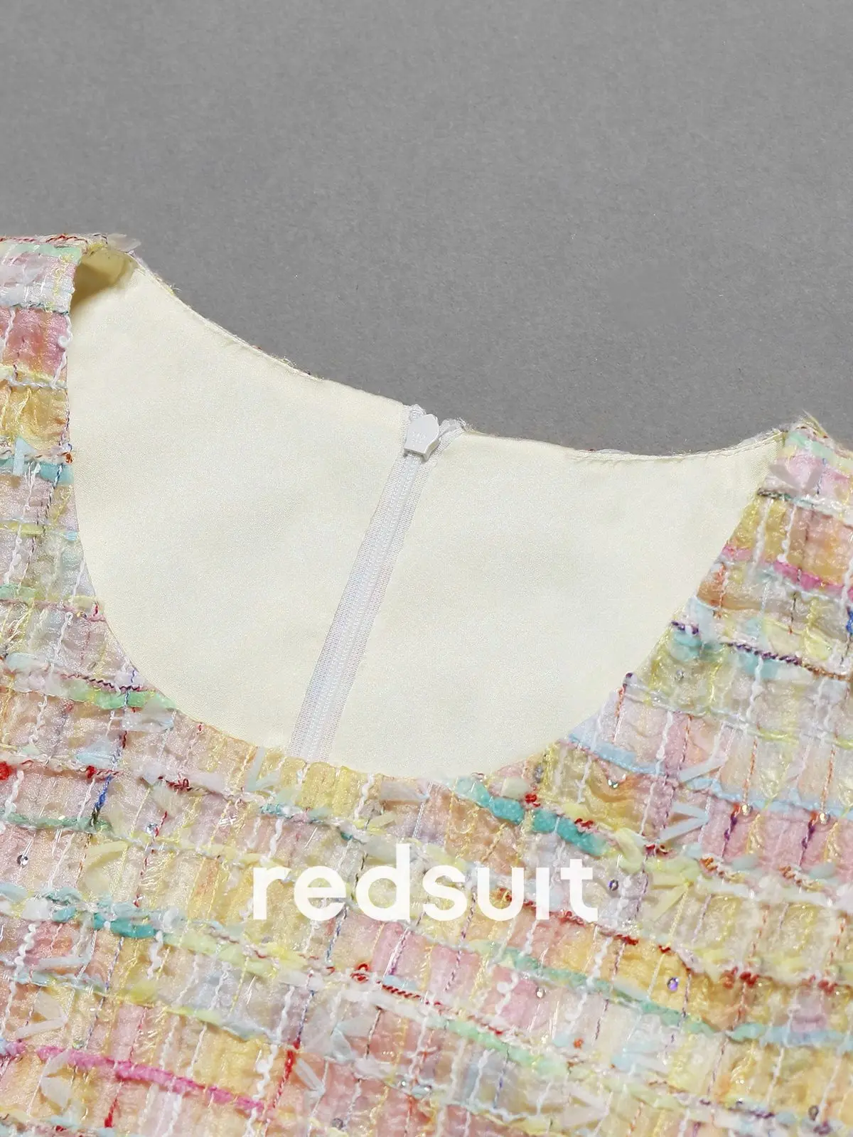New Dream Light  Thin Floral Hemp Jacket Fashion Round Neck Top Custom size