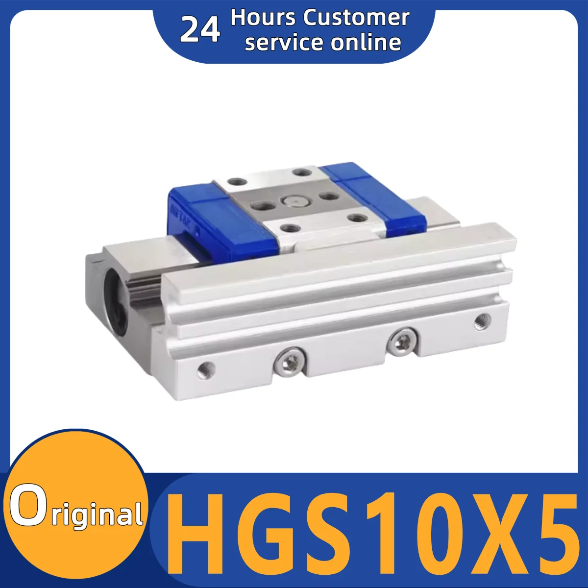 

Brand new original precision slide table HGS10X5 HGS10X5S HGS10X5J HGS10X5SJ cylinder