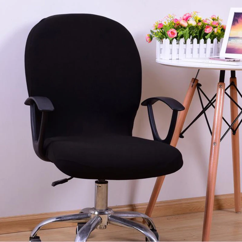 Soft, stretchable, and cozy Comfortable Office Computer Swivel Chair Cover - Durable, elastic, and removable Home Office Chair P