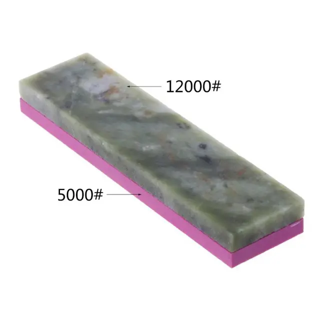 Dwustronna 5000/12000 # kamień wodny dwustronna ostrzałka łatwy w użyciu honowanie Grindstone ostrzałka marmurowa narzędzie