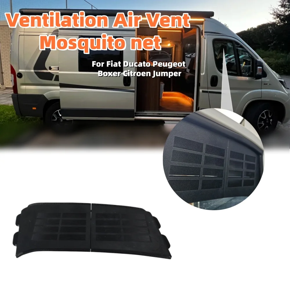 RV Cab Window Ventilation Insect Screen Air Vent Mosquito Protection Fly Screen Net For Fiat Ducato Peugeot Boxer Citroen Jumper