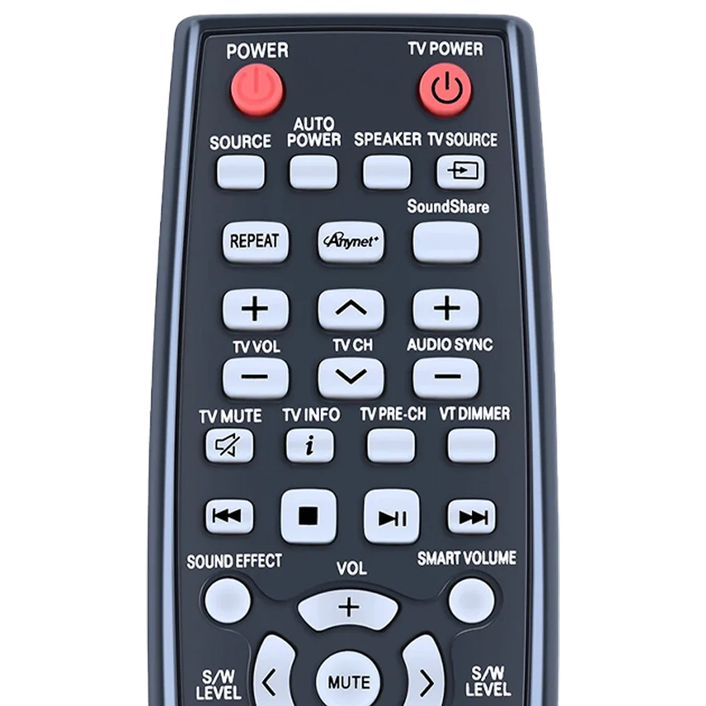 Replacement AH59-02547B Remote Control Compatible with Samsung Soundbar HW-H355 HW-F450 PS-WF450 HW-F450ZA AH59-02548A