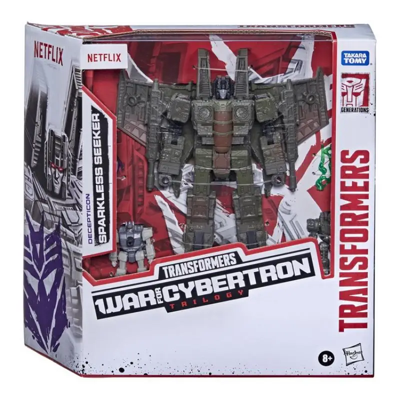 Hasbro-Figurine d'action TransDevices War pour Cybertron Rotterdam Kless Seeker, modèle de jouet, figurine d'anime, cadeaux originaux, en stock, 18cm