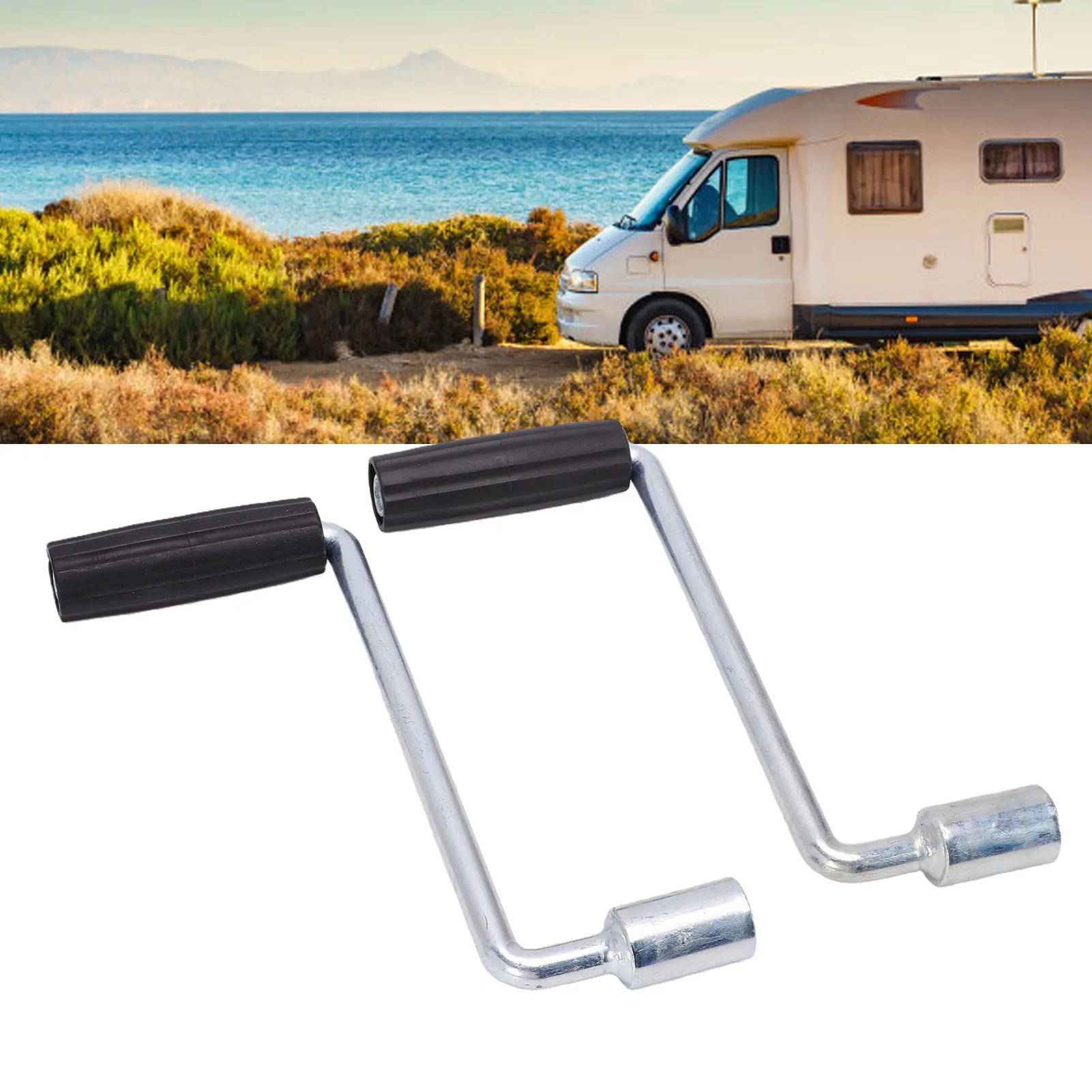 Trailer Jack Crank Handle Trailer Crank Handle High Efficiency Galvanized Iron Stable Campers Jack Crank Handle for Truck