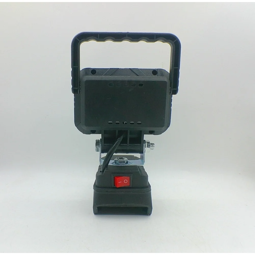 

ДЛЯ DEWALT 20 В светодиодный рабочий фонарь с питанием от батареи и портативной ручкой, сильная подсветка для кемпинга на открытом воздухе и строительной работы