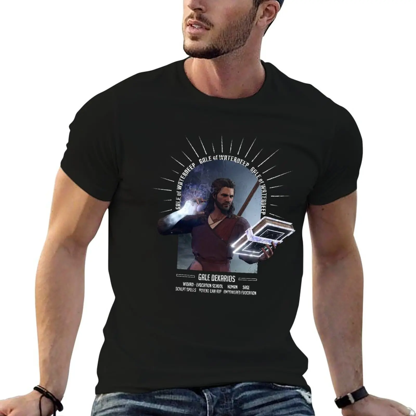 

Gale of Waterdeep T-Shirt t shirt custom print mens graphic t shirts T-Shirt