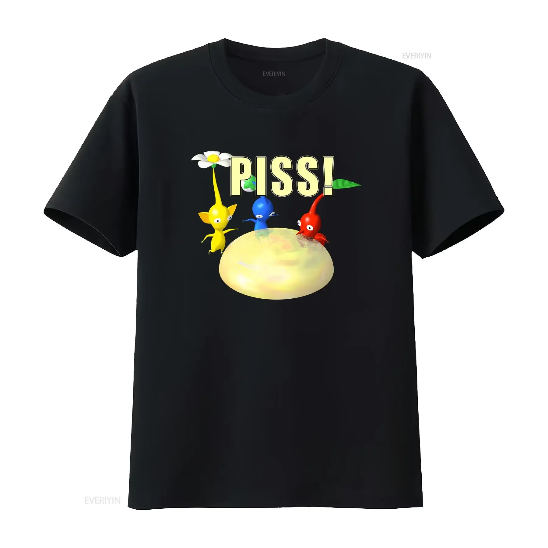 Pikman Piss T Shirt Oddly Specific Weirdcore Dank Meme Cursed Gag Humor vintage Washed Slightly Comfortable fashion homme