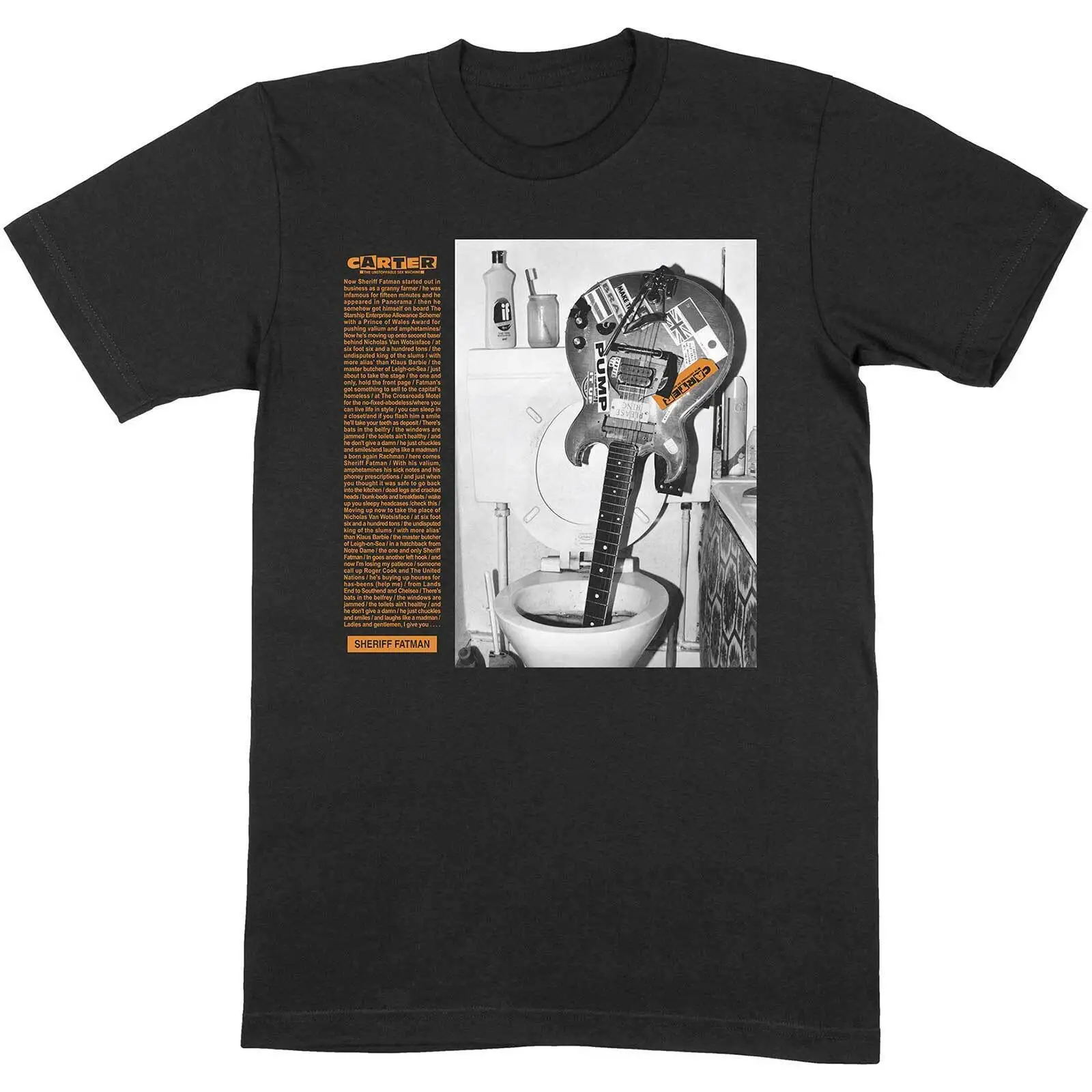 Carter Usm T Shirt Sheriff Fatman Official New