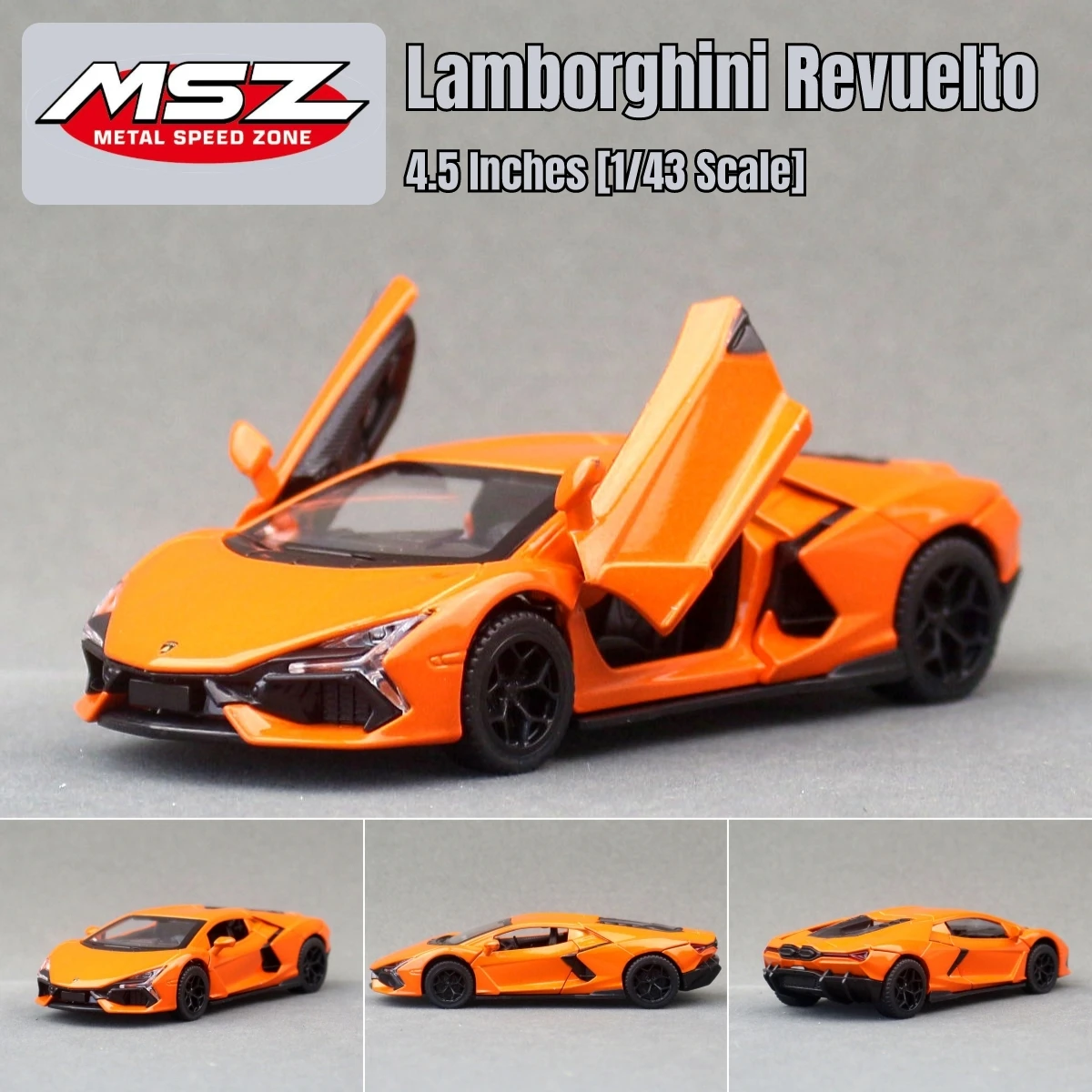 1/43 Lamborghini Revuelto Super Sport Toy Car For Children CCA