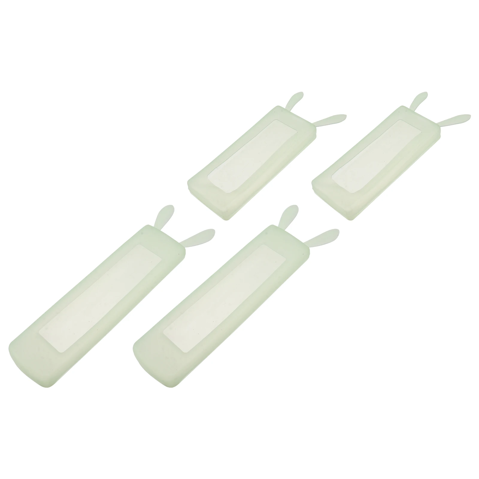 

4pcs Remote Controller Cover Remote Case Silicone Protective Dustproof AntiSlip Waterproof GlowInDark RemoteProtector