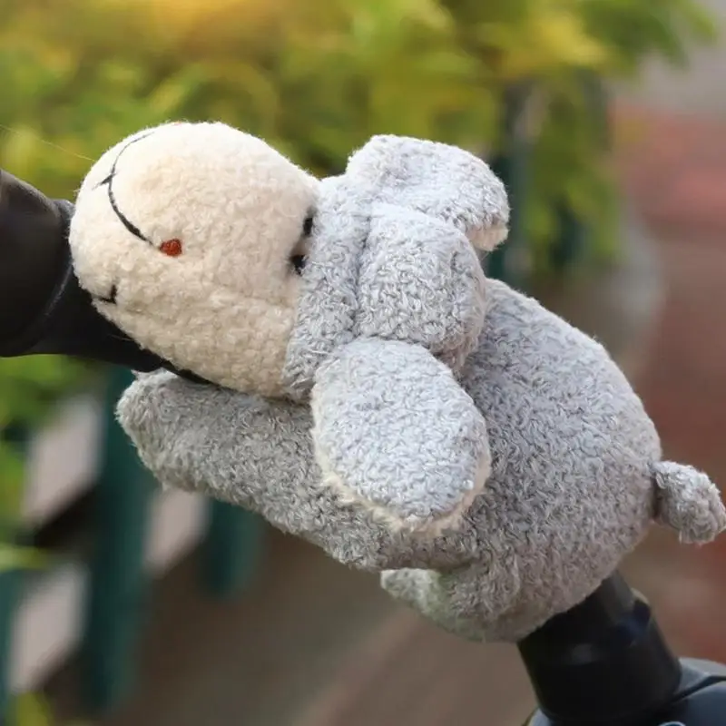 Motorcycle Bicycle Anime Giraffe Sheep Lion Bicycle Motorbike Handlebars Decorations Motorcycle Doll for Decoration Accessories