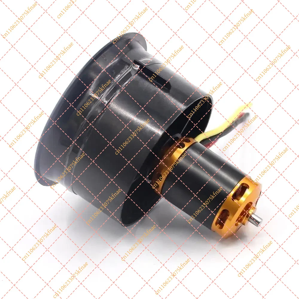 QF2822 Brushless Motor 2200KV-4300KV 3-6S 64mm/70mm EDF Ducted Fan 5/12 Blades for RC Outrunner Jet Airplane Model