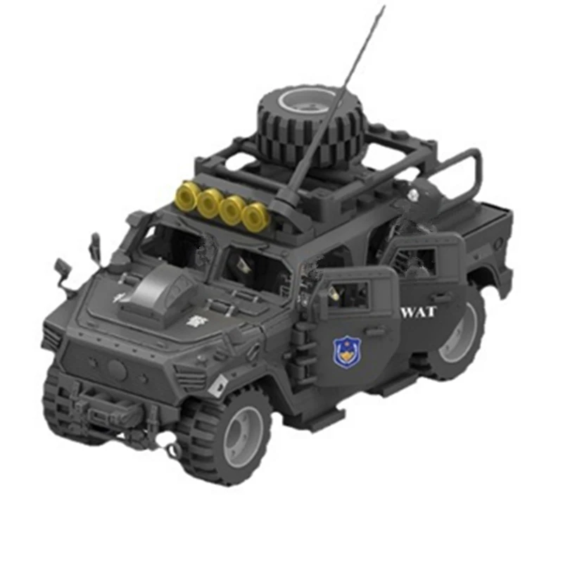 NEW Militarys Brave  Camouflage Commando Blacks Wranglers Car Off Roader Building Blocks Classic Model Sets Bricks Kids Kits