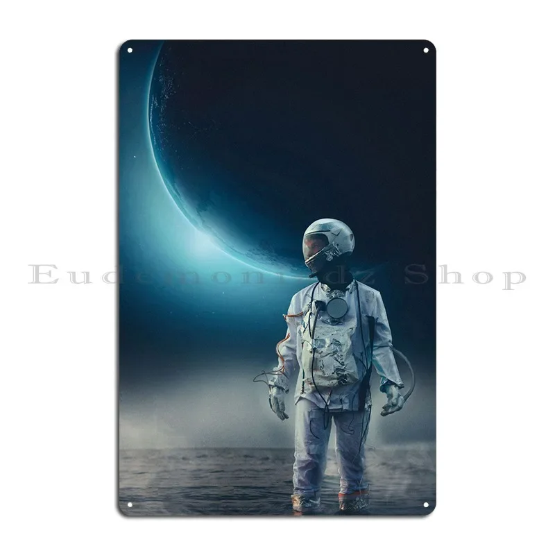 Water Land Metal Signs Retro Character Garage Cave Wall Cave Tin Sign Poster