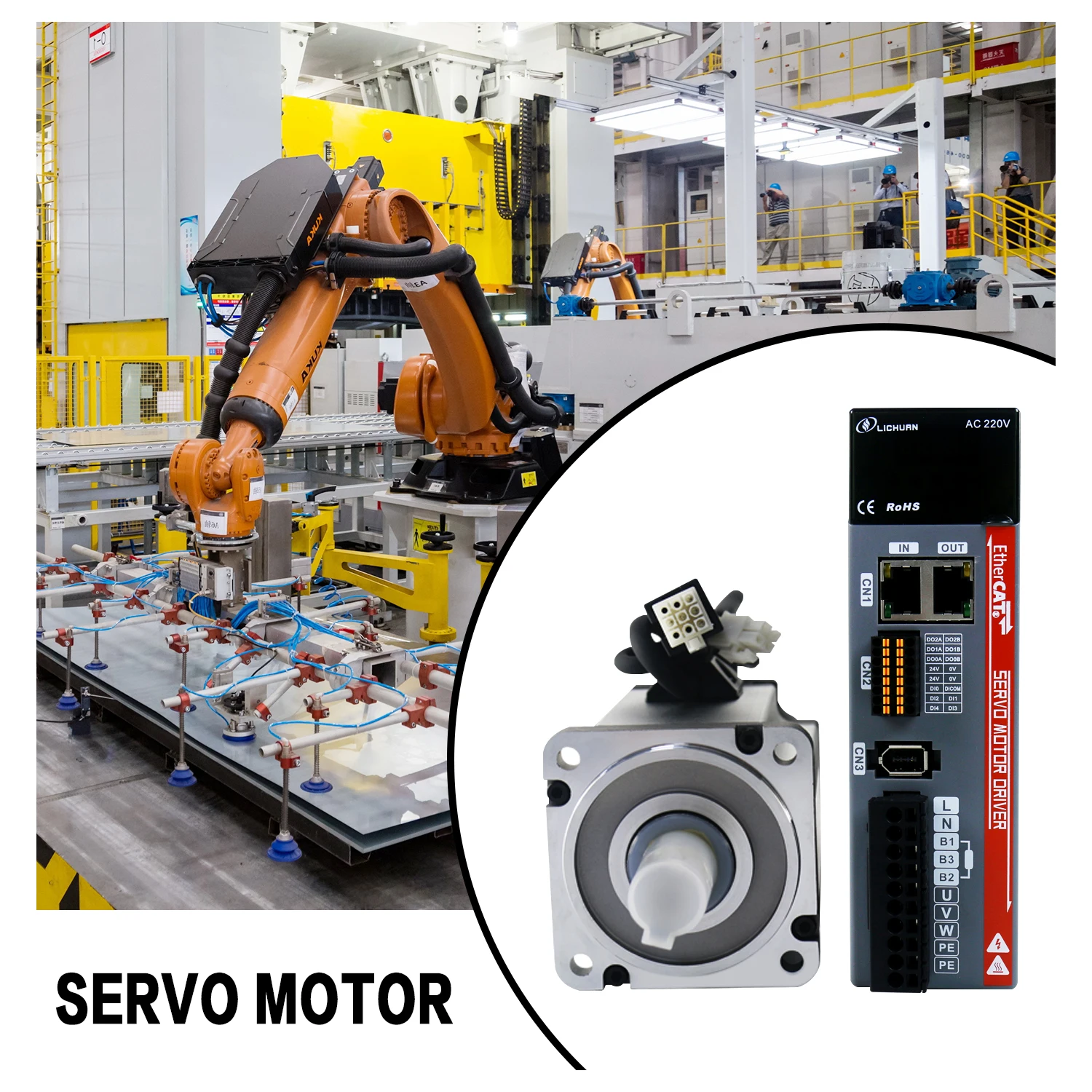 Lichuan 750w 1kw Ethercat 3/4  - Servo Motor Cnc reseña y precio