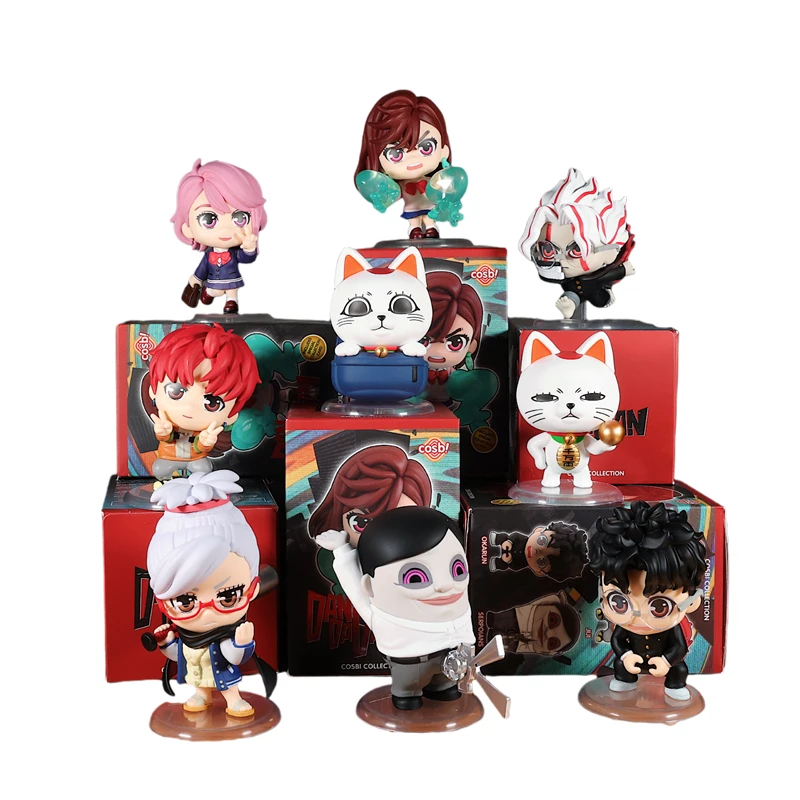 Bandai Dandadan COSBABY – coffret aveugle, Collection de figurines officielle à grande vitesse pour grand-mère, Kengo et Momo Q, en Stock