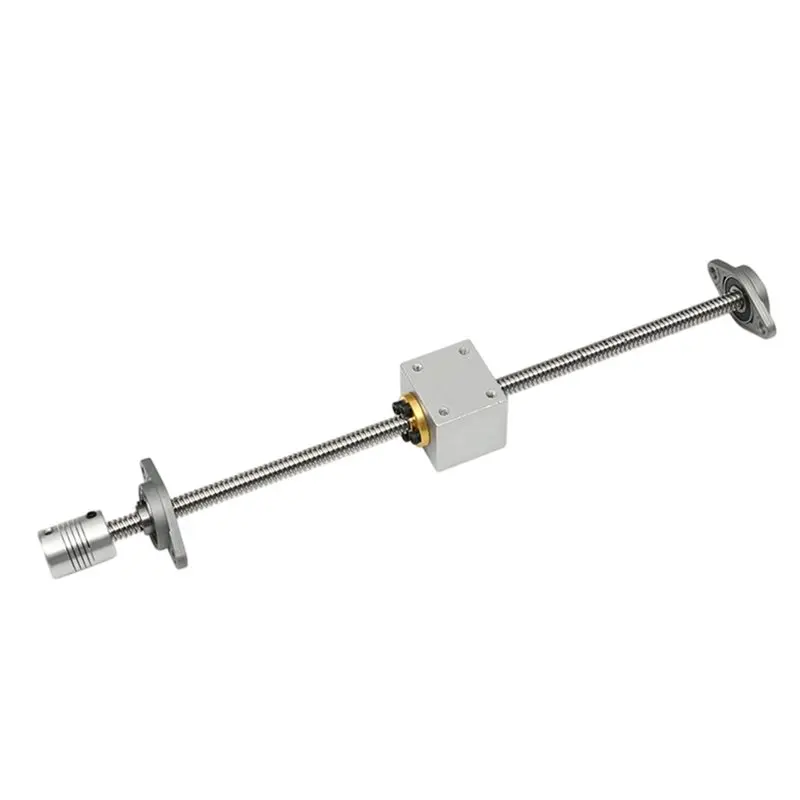 DTA4-T8 Lead Screw Kit For CNC 3D Printer Parts- Trapezoidal T-Type Thread 8Mm Pitch& 8Mm Diameter