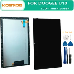 New Original Touch Screen LCD Display For DOOGEE U9 U10 Tablet PC Touch Screen With Frame Digitizer Replacement Parts