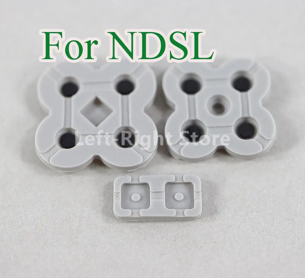 

300sets For DS Lite Conductive Rubber Button Pad Set Replacement Part For NDSL DSL Silicon Buttons