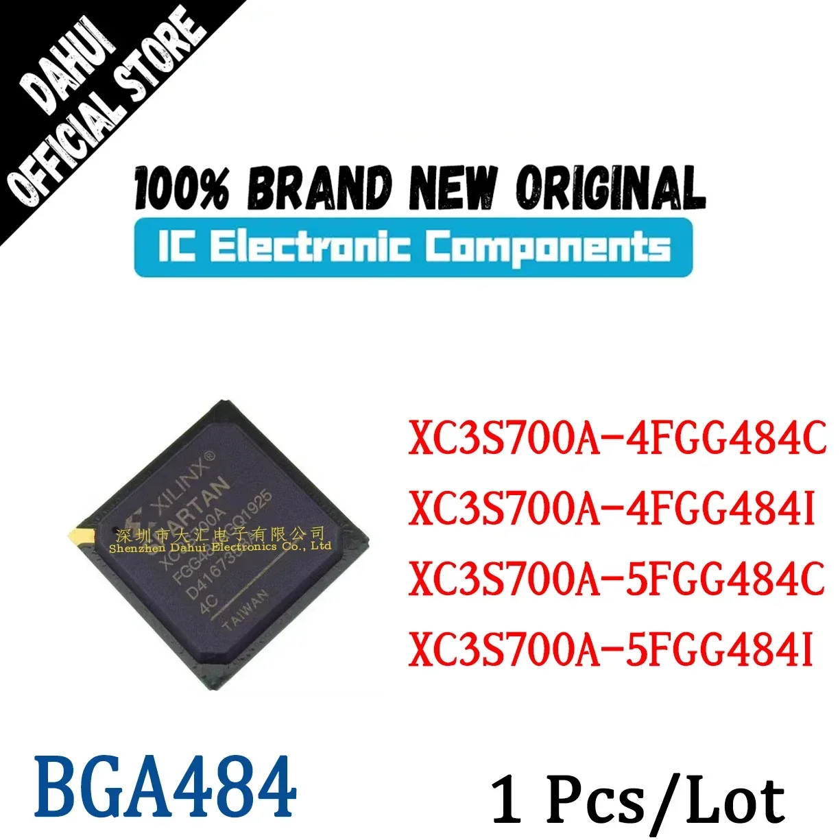 

New XC3S700A-4FGG484C XC3S700A-4FGG484I XC3S700A-5FGG484C XC3S700A-5FGG484I XC3S700A IC Chip BGA-484 Programmable logic In Stock