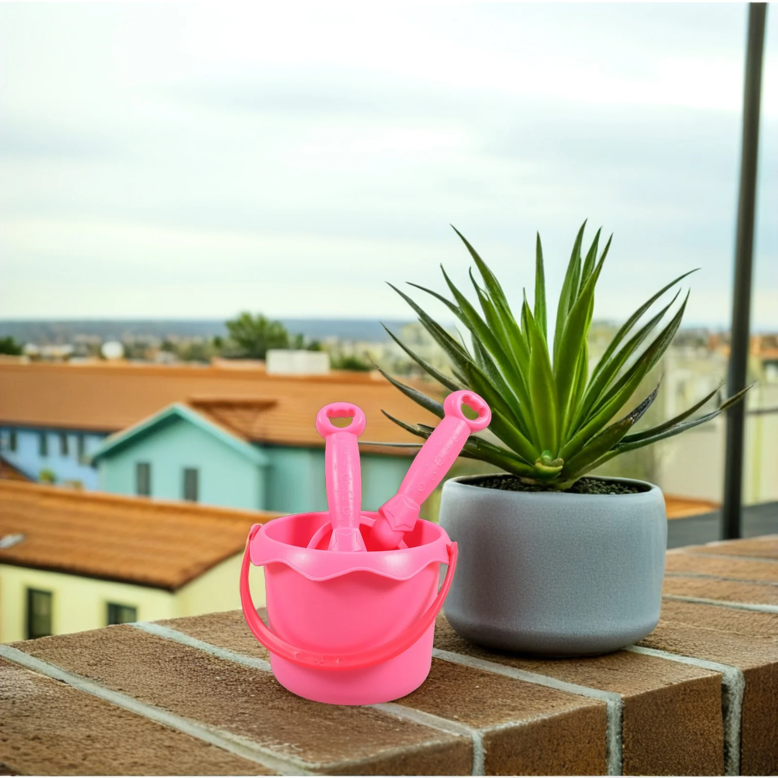 3 Pcs Gardening Tools Kids Lawn Rakes Beach Spade Shovels for Toddlers Snow Toys Baby Plastic Scoop Travel