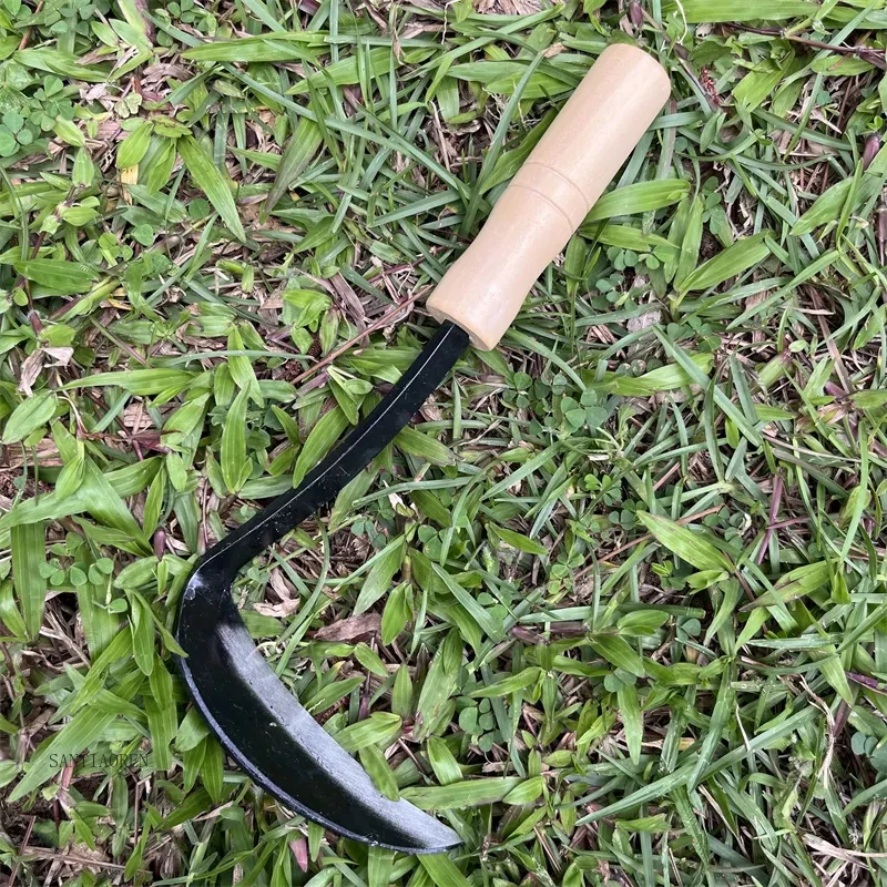 

2025High Quality Twisted Durable Long Lasting Garden Work Sharp Japanese Hand Weeding Sickle
