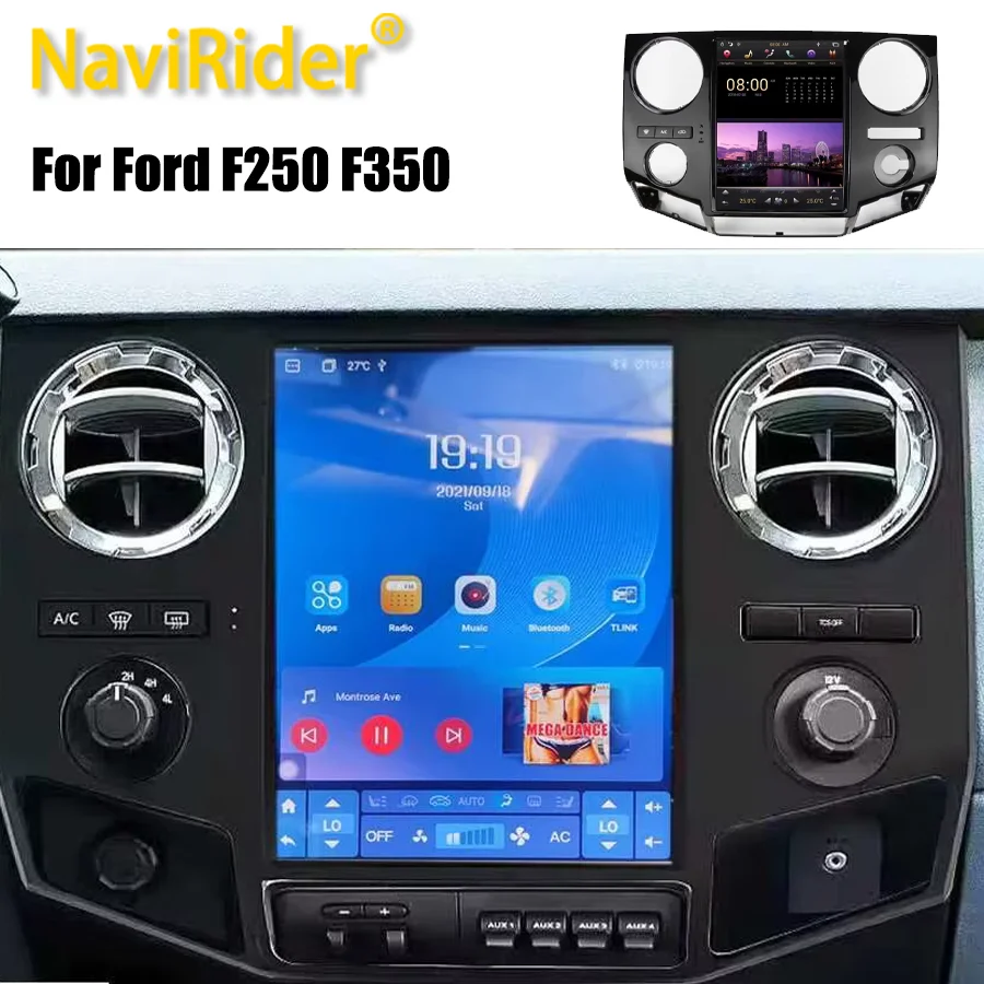 Stereo Receiver Autoradio For Ford F250 F350 F450 F650 2008-2016 Android Car Radio Multimedia Player GPS Navi Head Unit CarPlay