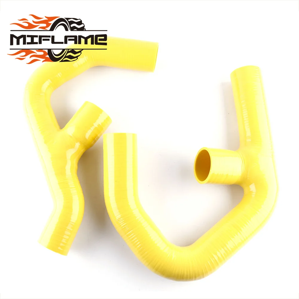 خرطوم سيليكون توربو مبرد داخلي مزدوج لجزء ترقية الأداء VW Golf GTI MK5 MK6 Jetta Audi A3 2.0L 2007-2010 #3