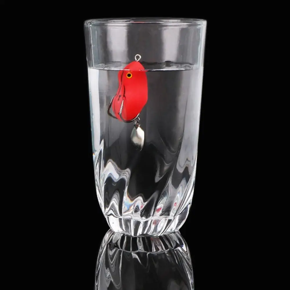 

Fishing Accessories 5cm/4.5cm Jump Frog Bait Mini Bionic Frog Lure Soft 6 Colors Thunder Frog Bait Ice Fishing