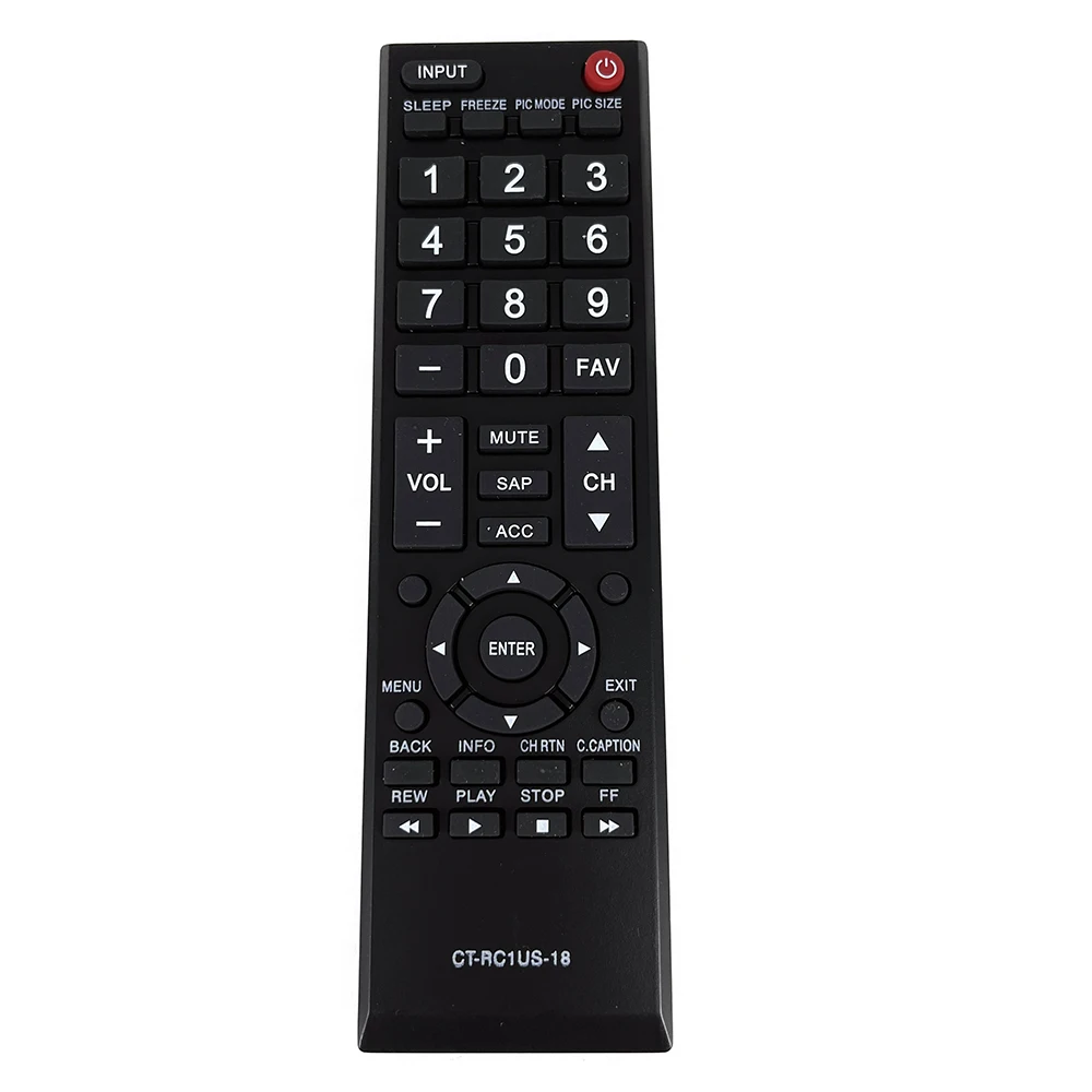 

Новый телефон с дистанционным управлением для Toshiba TV 32L310U20 49L510U18 55L510U18 32L310U18 32L220U19