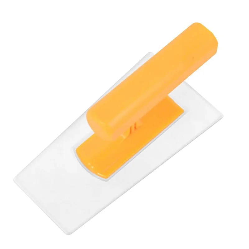 

【Popular】Plastic Trowel Kit Round&Square&Tipped End Finishing Trowels 3 Piece Small Light Weight Finishing Plastic Trowel