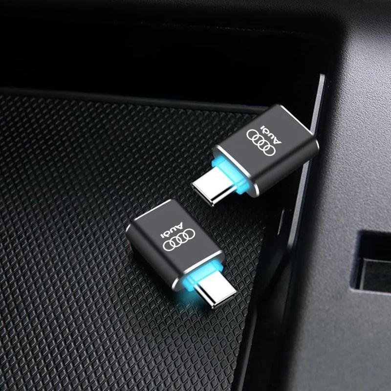 كابل نقل بيانات USB محول Type-C ملحقات منفذ عالية السرعة لأودي S Line Q7 A8L A5 A6 A7 Q8 A4 SQ7 S4 S8 S6 S7 Q5 Q6 A3 TT Q2 Q3 #3