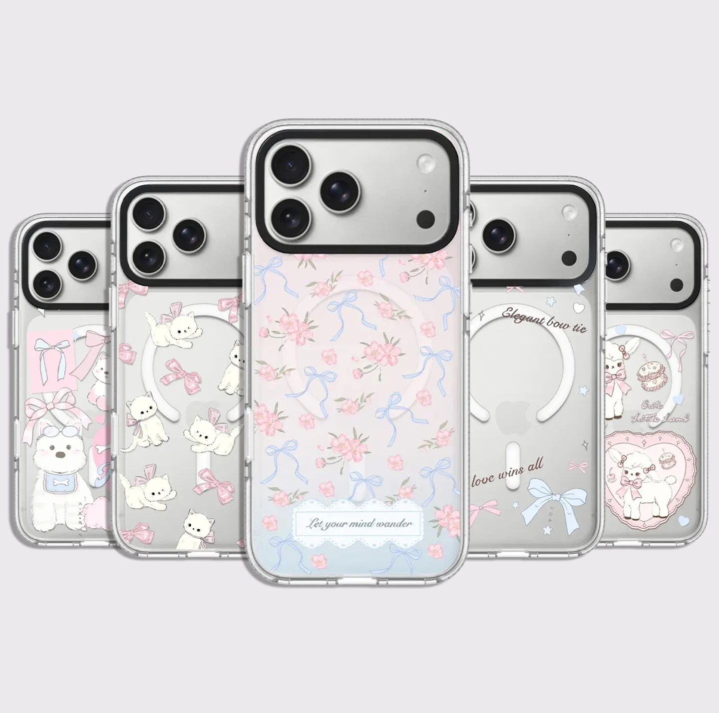 6091720 Transparent Clear Border Magnetic Case: Compatible with IPhone 18 17 16 15 14 13 Pro Max 18Pro