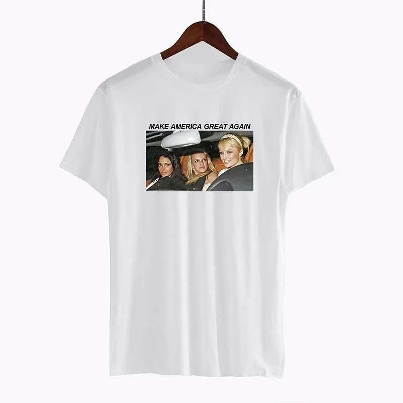 Moda retro harajuku impresso camiseta para mulher de manga curta em torno do pescoço casual verão camiseta feminina