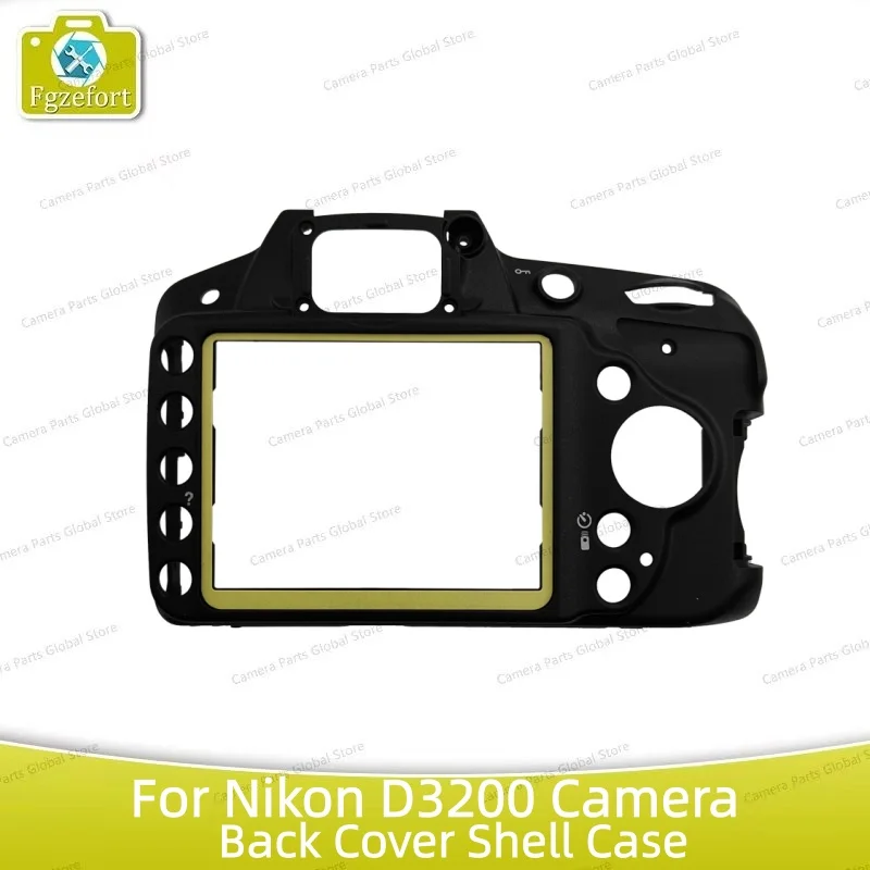 d3200-空のバックカバー裸のリアシェルケースカメラ修理スペアパーツニコン用