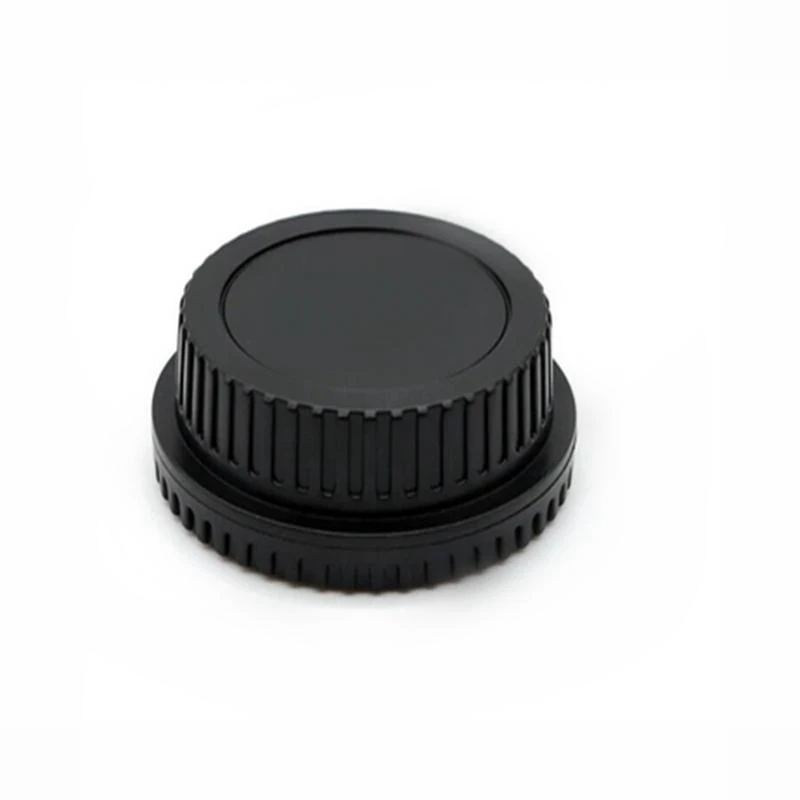 Rear Lens Cover+Camera Body Cap Anti-dust Protection ABS Plastic Black for Canon EOS EF EFS 5DII 6D Camera Accessories L