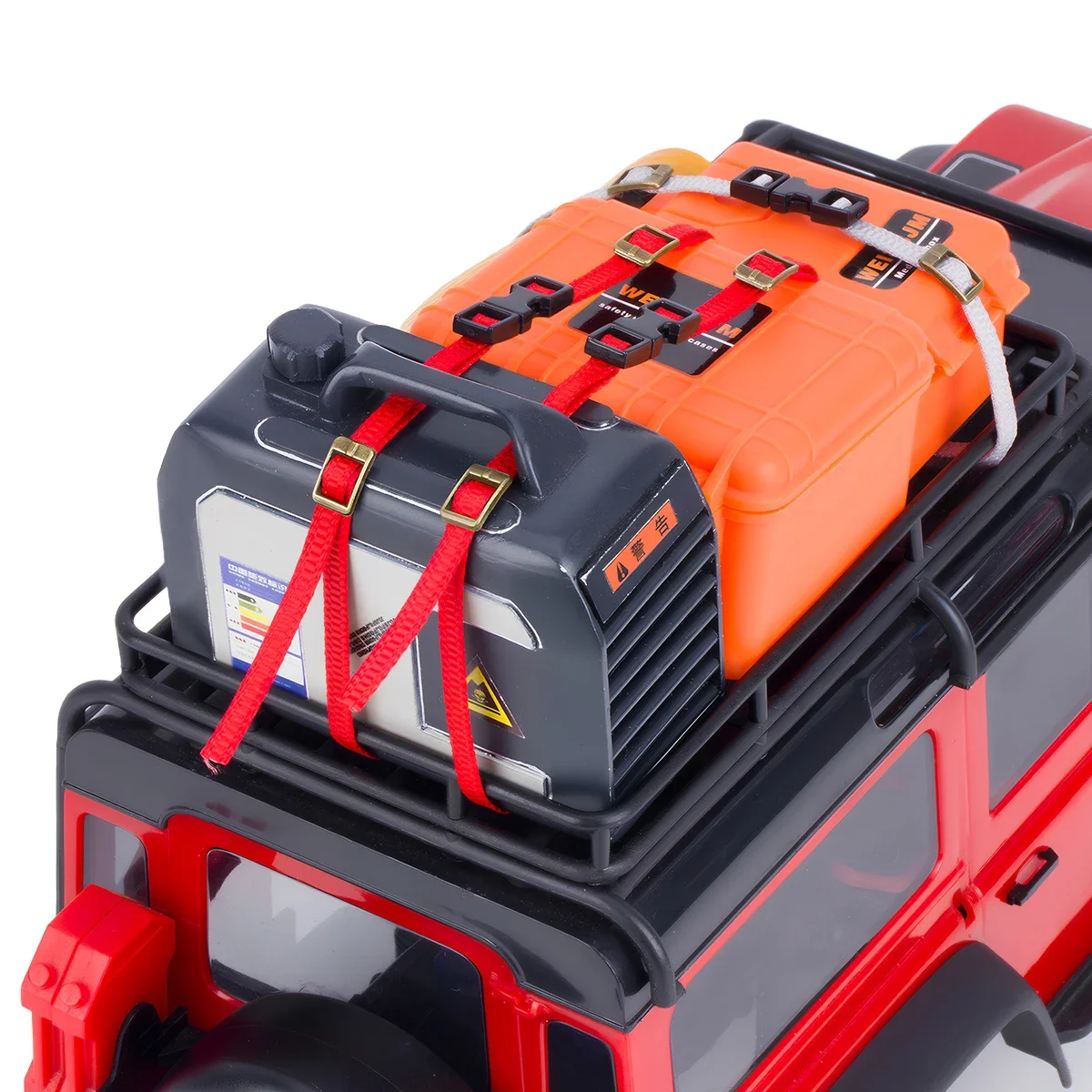 1/10 1/18 1/24 مقياس RC الزاحف الملحقات ، 5 قطعة 30 سنتيمتر النايلون التعادل أسفل الحبال مع أبازيم ل TRX4M SCX24 حامل سقفي #6