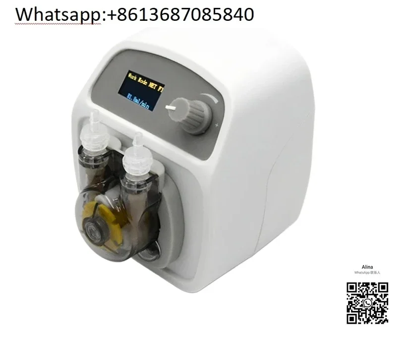 110ml/min WiFi KXP100 Lab Peristaltic Pump 24V Stepper Motor High   Adjustable Flow Power-off Memoery