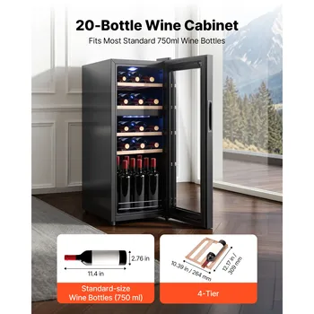 SucceBuy Dual Zone Wine Cooler 2