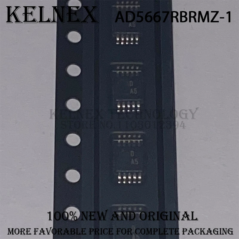 1pcs AD5667RBRMZ-1REEL7 AD5667RBRMZ-1 MSOP-10 Digital to analog conversion chip DAC